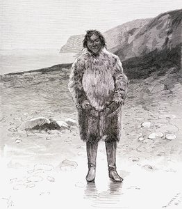 Tenue traditionnelle esquimaude, de 